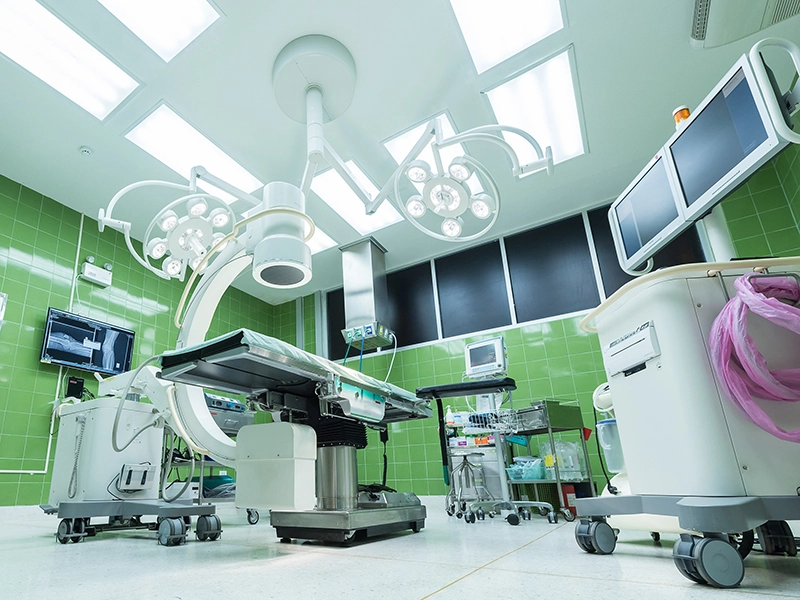 Hospital furniture powder coating